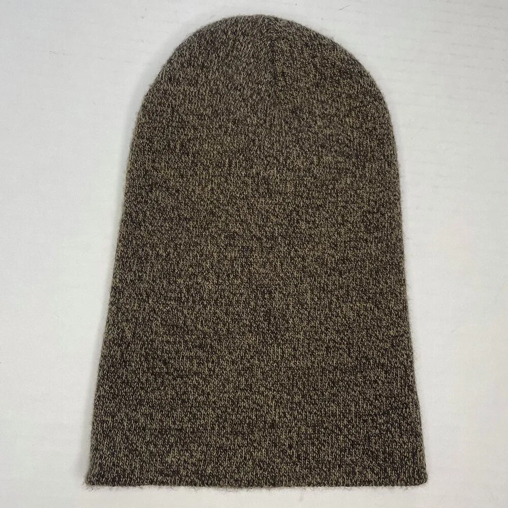 Carhartt A18 Beanie Acrylic Watch Hat Brown Knit Cuffed Cap Patch Logo One Size